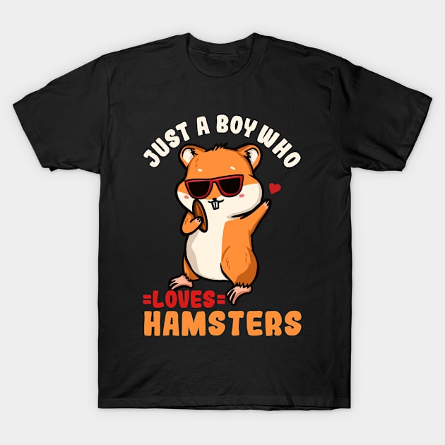 Hamster Hamster Lover T-Shirt by KAWAIITEE